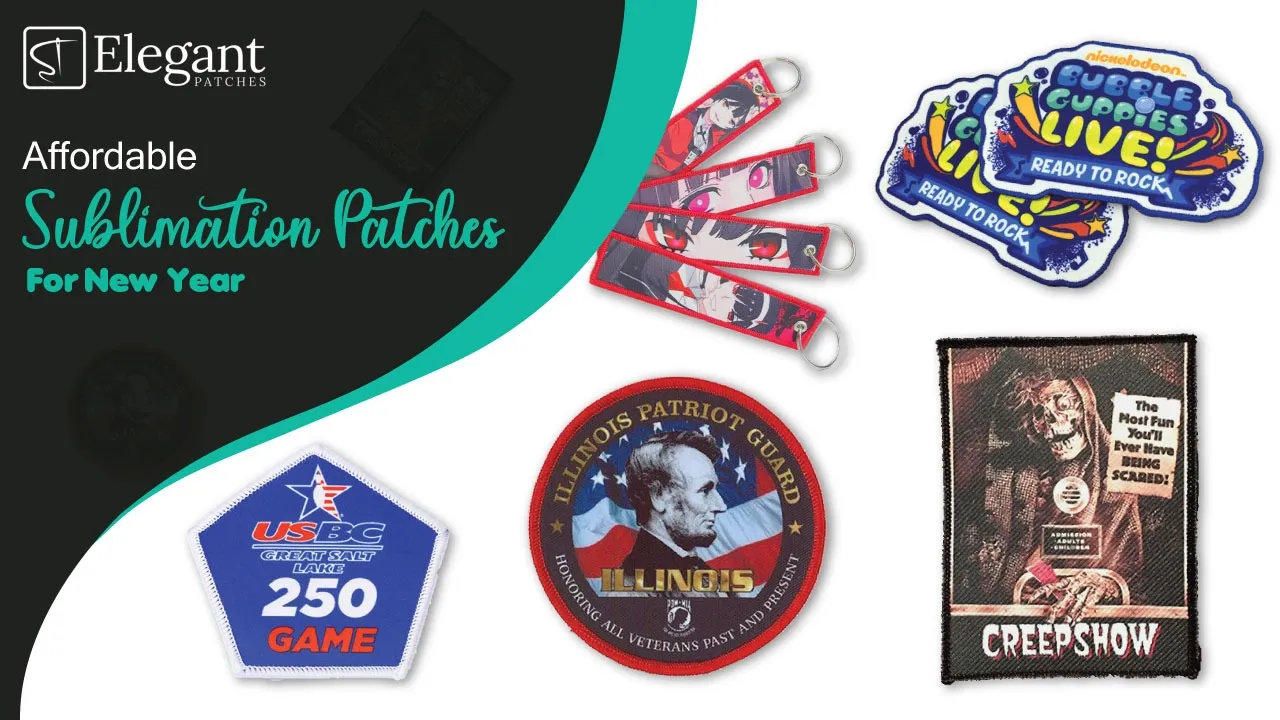 Affordable Sublimation Patches for New Year