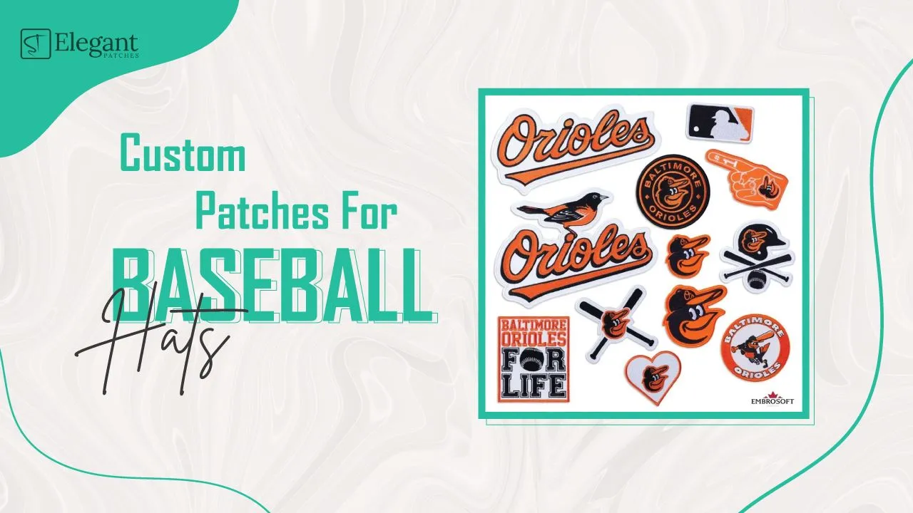 Custom Patches for Baseball Hats - Elegant Patches