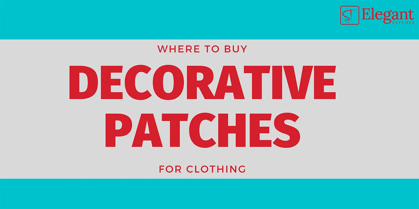 Where To Buy Decorative Patches for Clothing