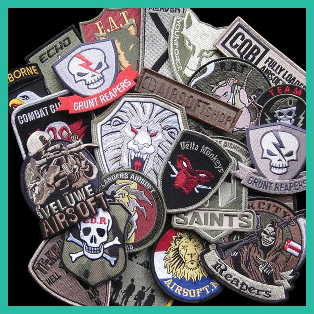 Custom Airsoft Patches USA  Personalized Airsoft Patches